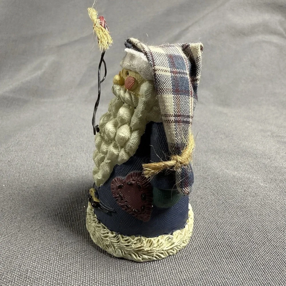 Vintage Santa Claus Figurine with Tree Christmas‎ Decoration